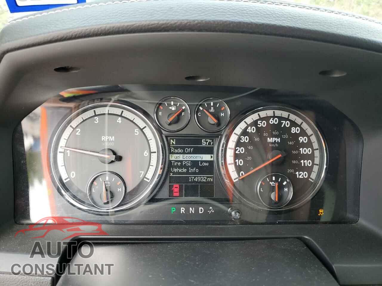 DODGE RAM 1500 2012 - 1C6RD7MT9CS150357