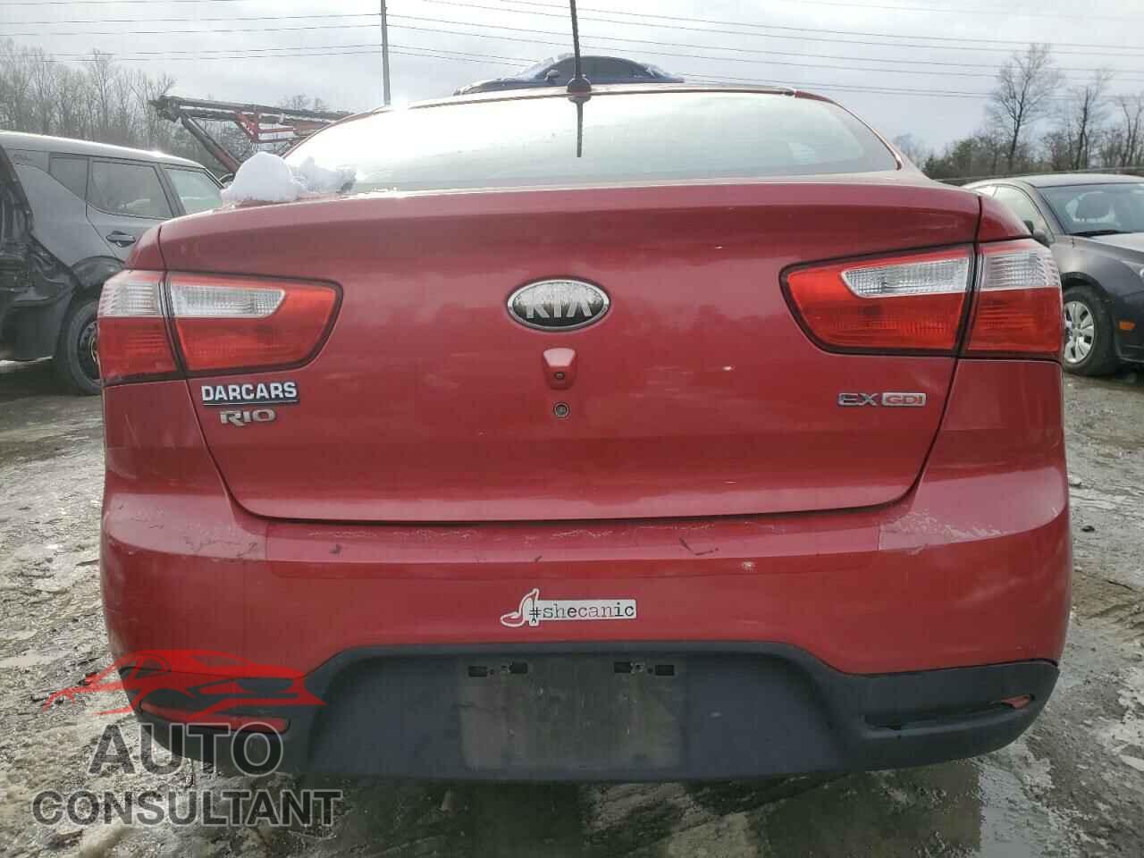KIA RIO 2013 - KNADN4A35D6181518