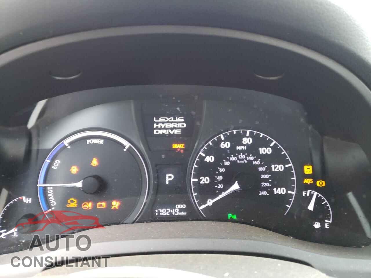 LEXUS RX450 2013 - JTJBC1BA2D2058243