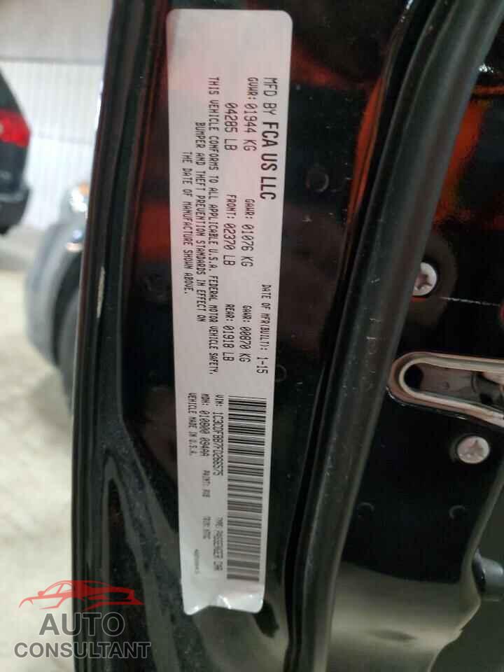 DODGE DART 2015 - 1C3CDFBB7FD266575