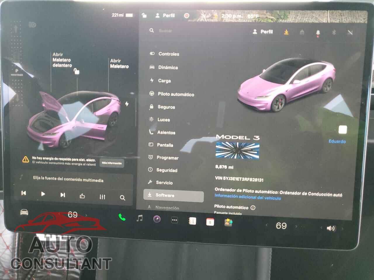 TESLA MODEL 3 2024 - 5YJ3E1ET3RF828131