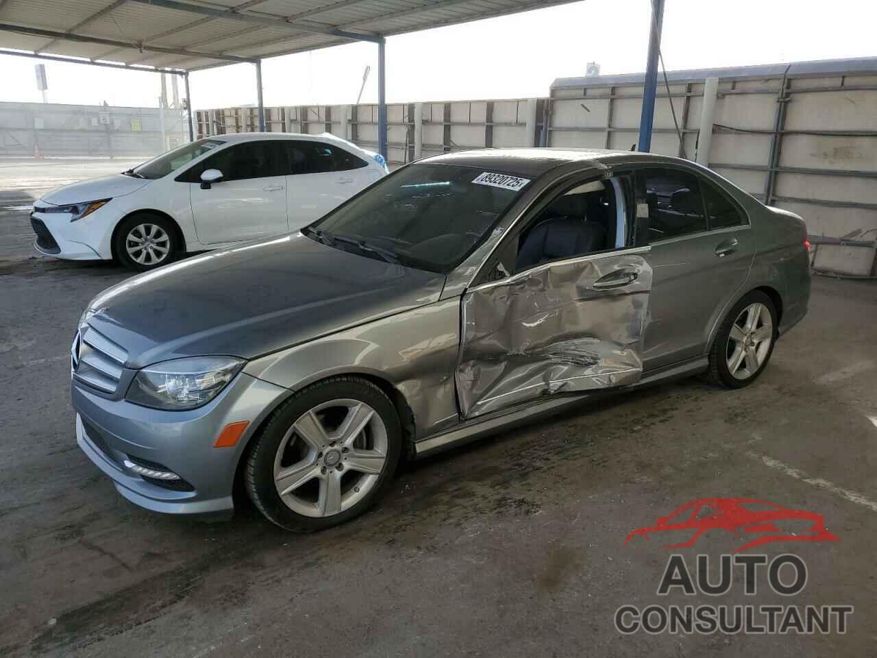 MERCEDES-BENZ C-CLASS 2011 - WDDGF5EB8BR164461