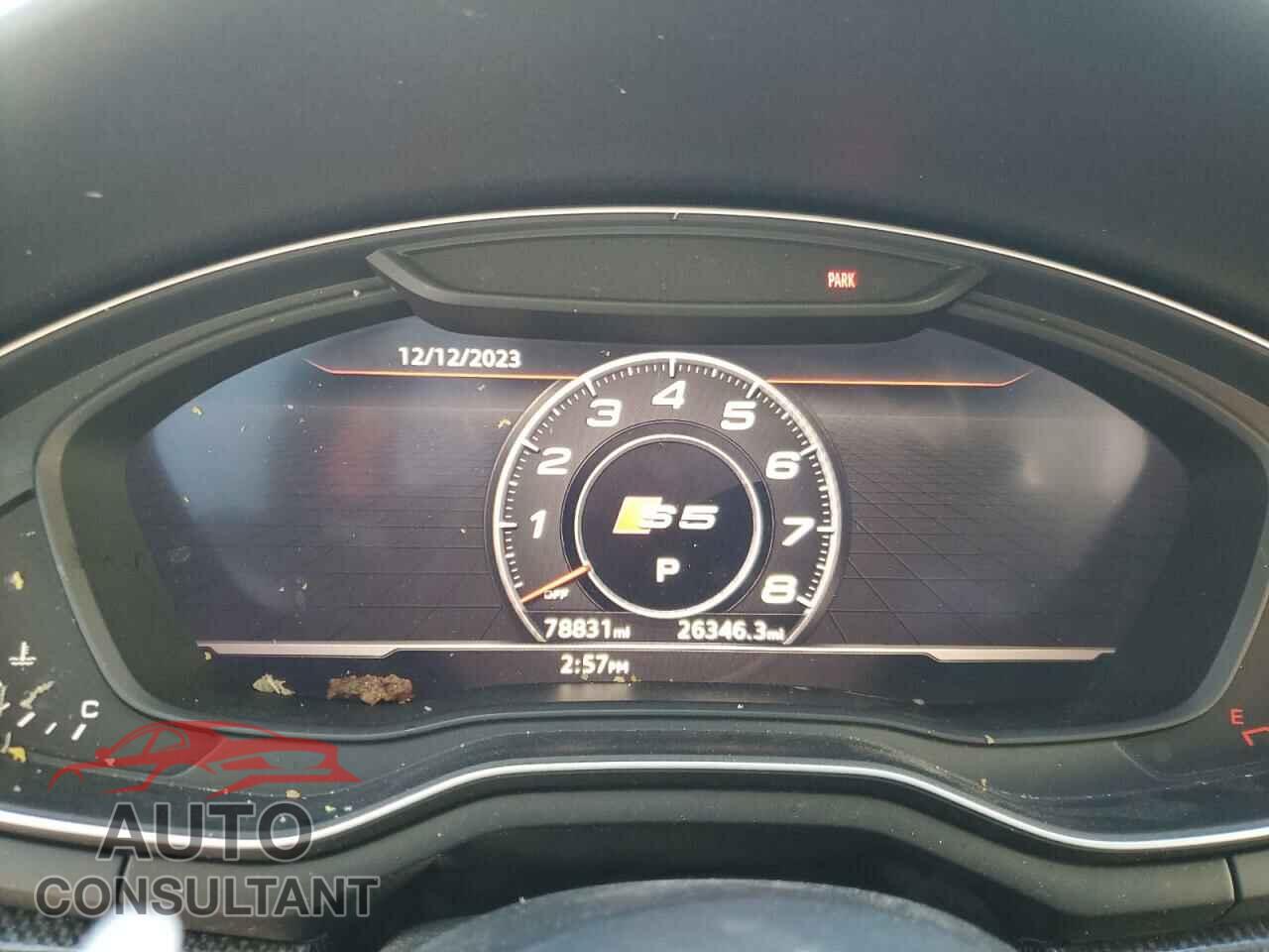 AUDI S5/RS5 2018 - WAUC4CF54JA044520