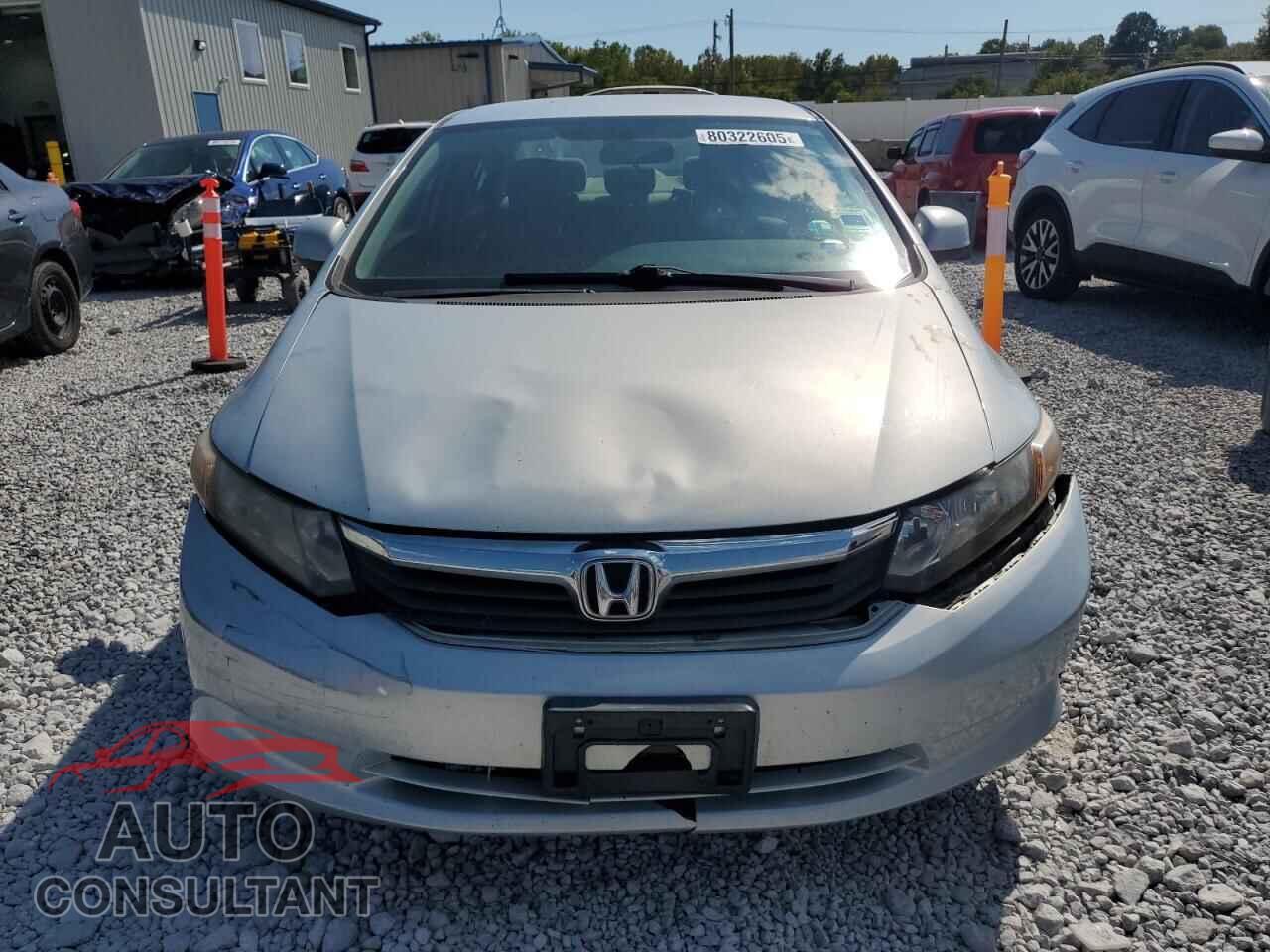 HONDA CIVIC 2012 - 19XFB2F55CE044607