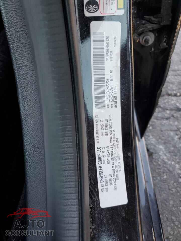 DODGE AVENGER 2013 - 1C3CDZCB4DN632970