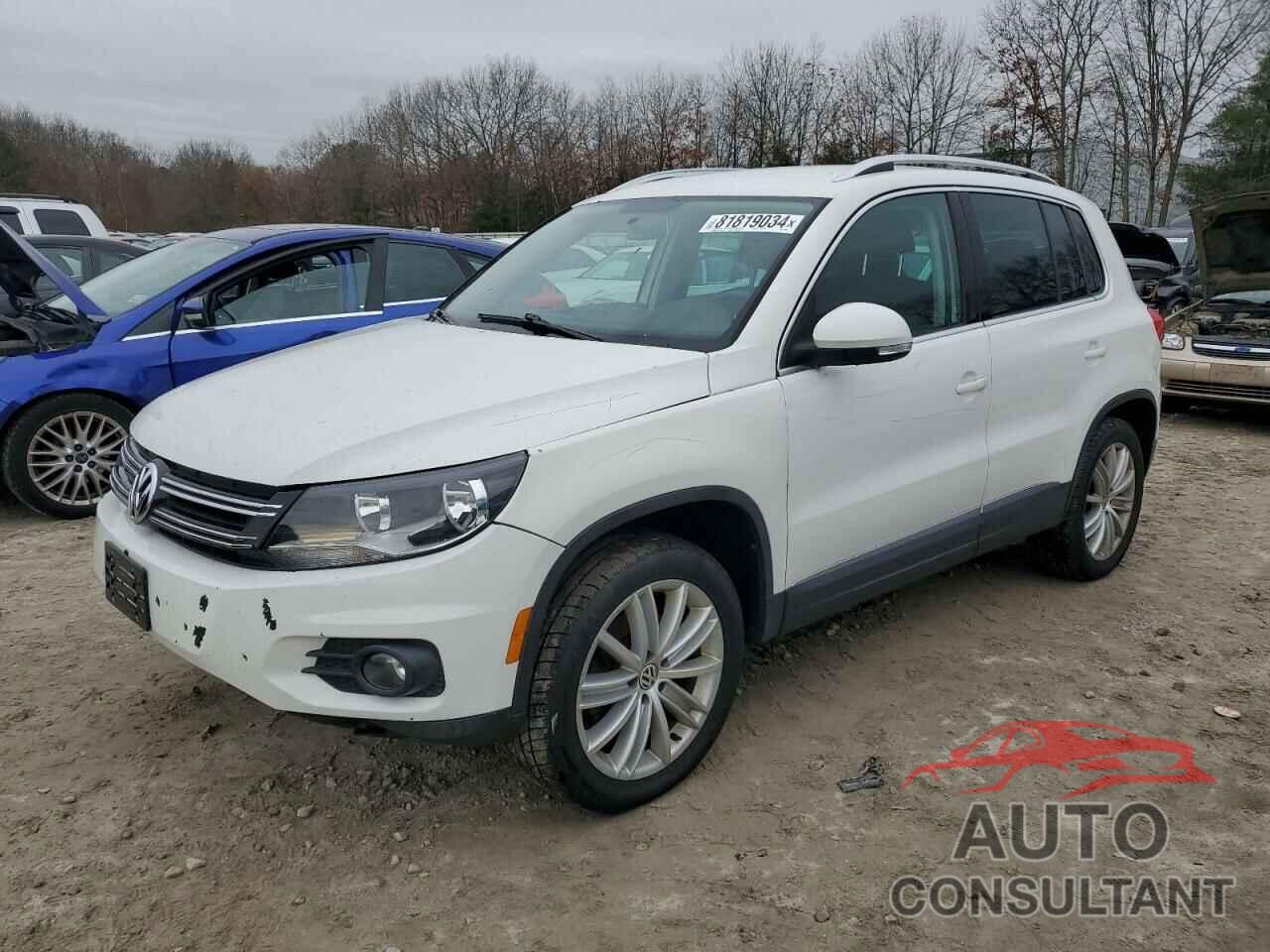 VOLKSWAGEN TIGUAN 2012 - WVGBV7AXXCW539527