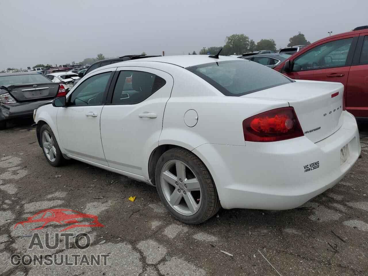 DODGE AVENGER 2013 - 1C3CDZAB3DN648970