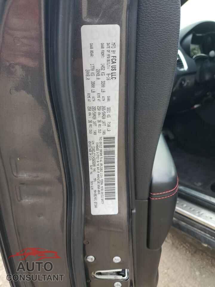 DODGE DURANGO 2017 - 1C4SDJCT1HC623209