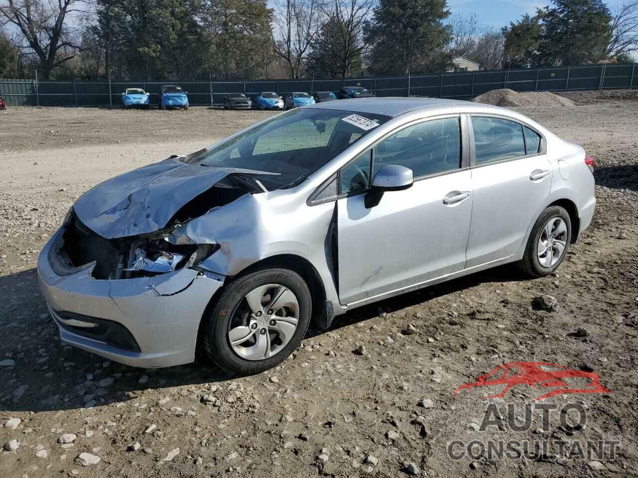 HONDA CIVIC 2013 - 2HGFB2F52DH568739