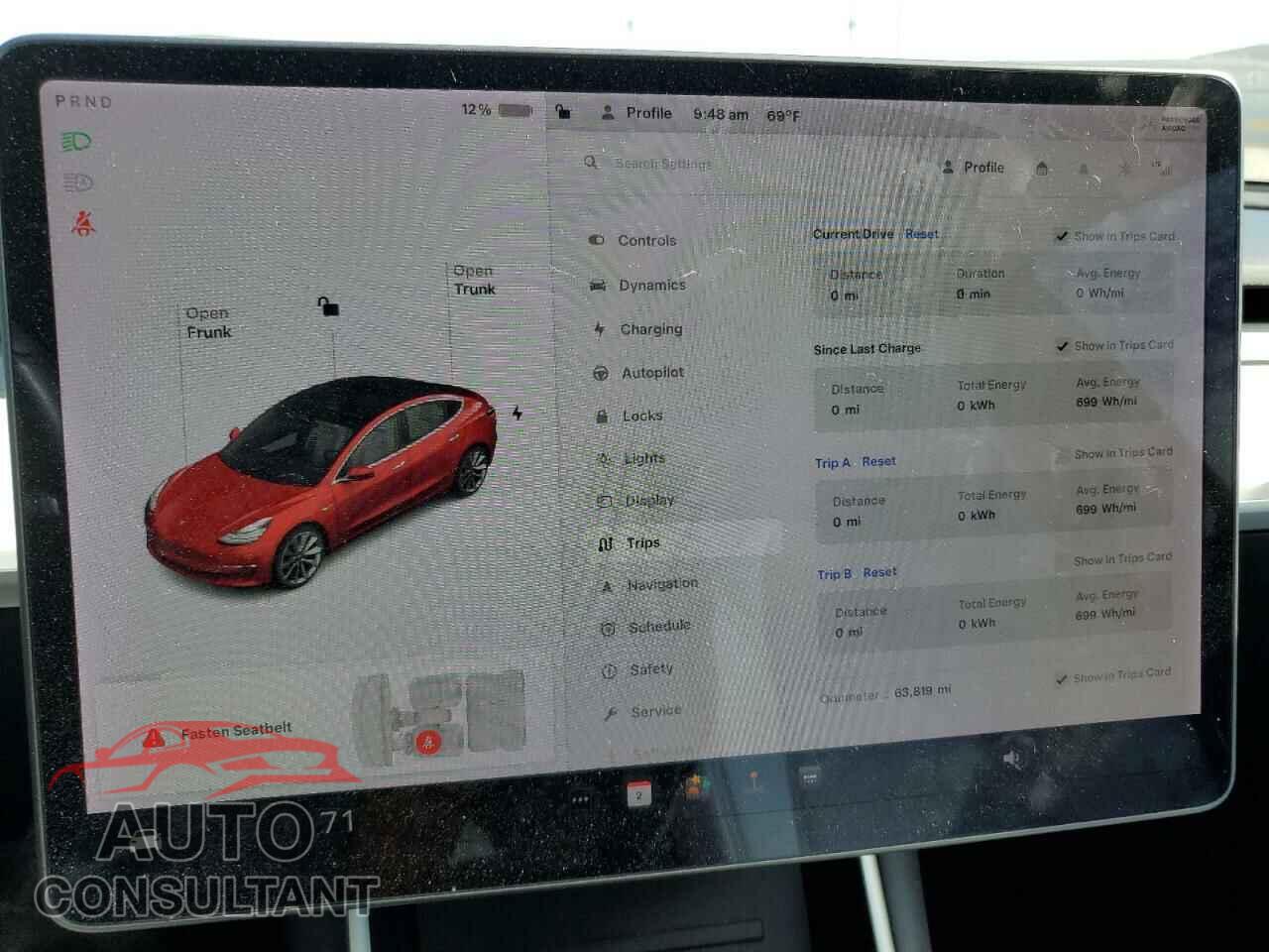 TESLA MODEL 3 2019 - 5YJ3E1EB3KF421777
