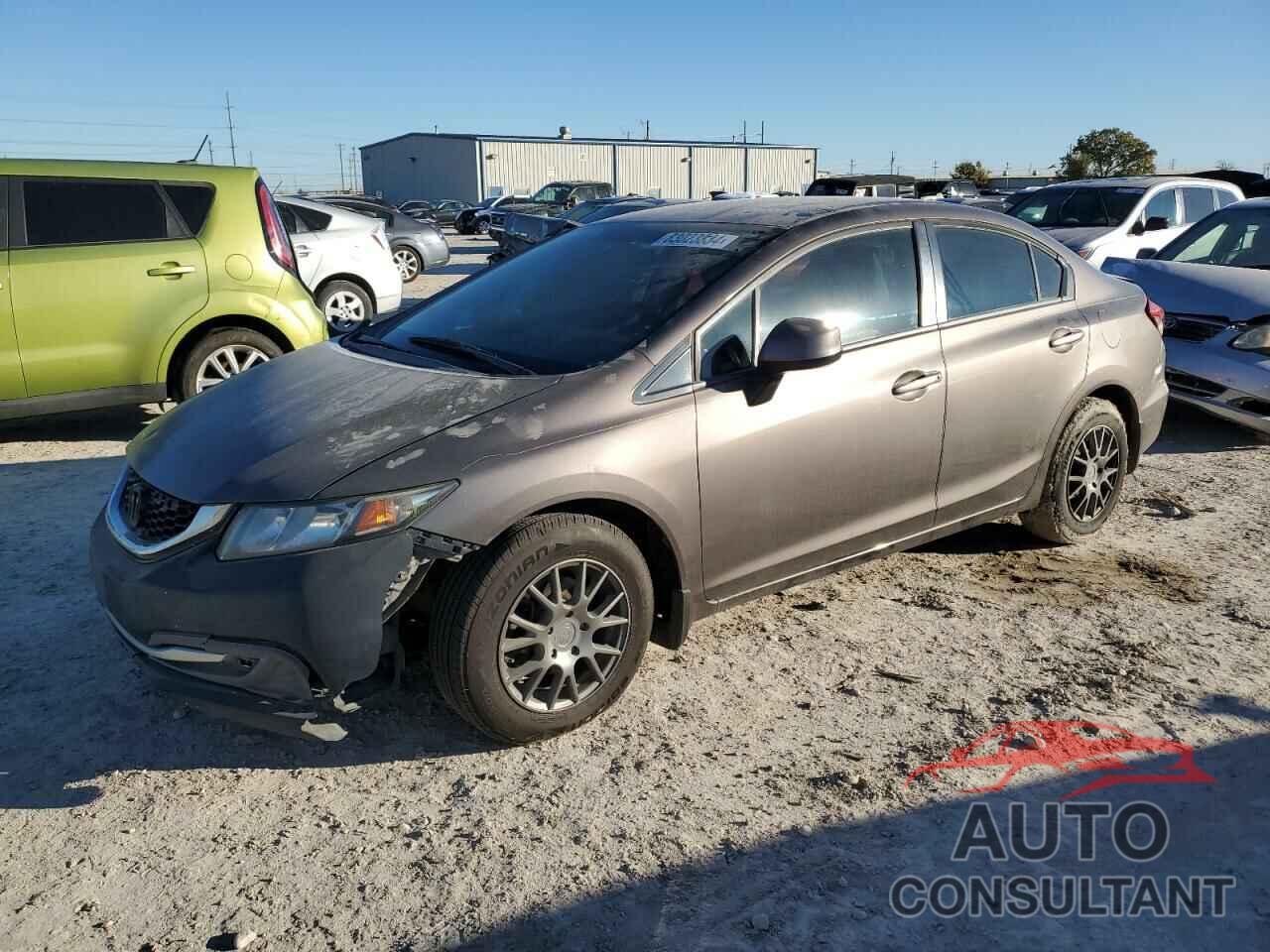 HONDA CIVIC 2013 - 2HGFB2F57DH547479