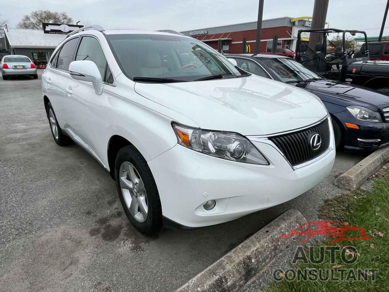 LEXUS RX350 2010 - 2T2BK1BA2AC019599