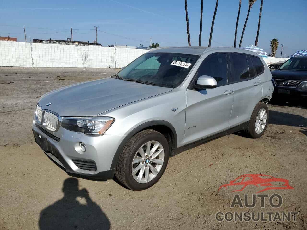 BMW X3 2017 - 5UXWX9C30H0T20932