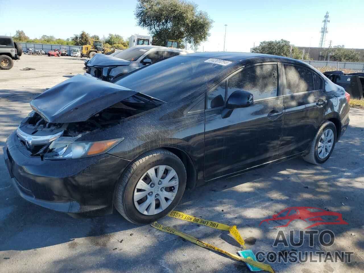 HONDA CIVIC 2012 - 19XFB2F58CE363550