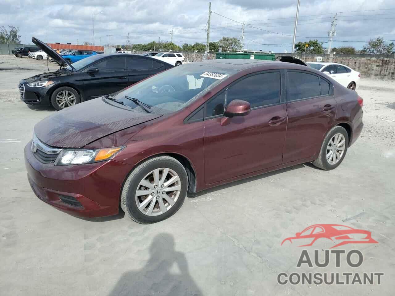 HONDA CIVIC 2012 - 19XFB2F93CE045130