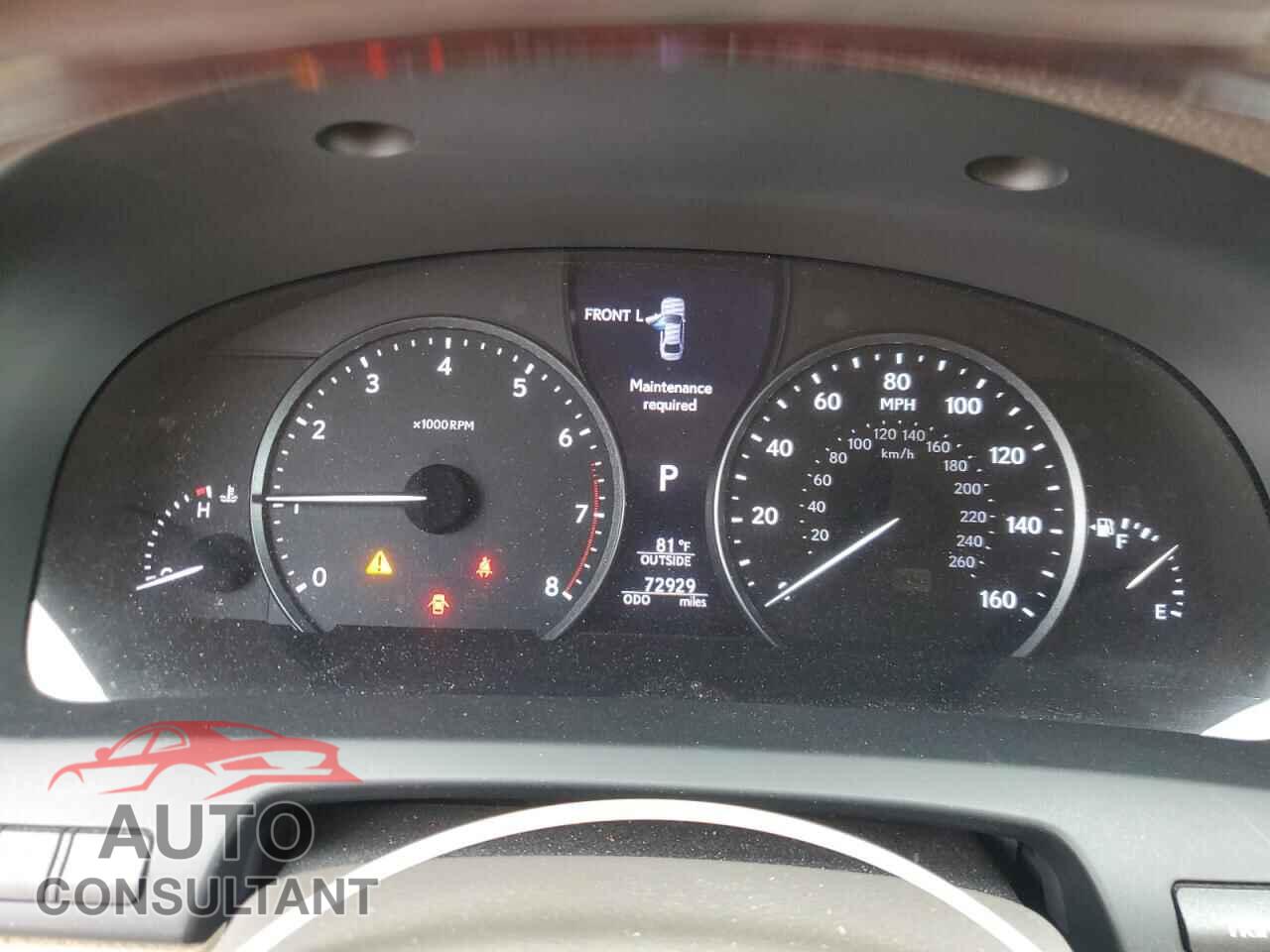 LEXUS LS460 2017 - JTHBL5EF4H5144531
