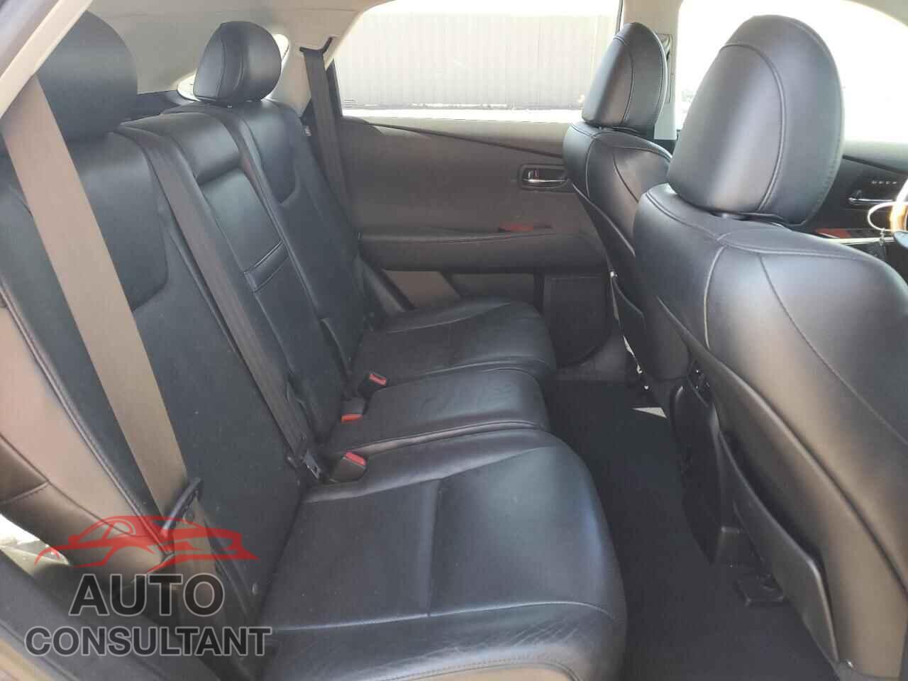 LEXUS RX350 2012 - 2T2BK1BA6CC130305