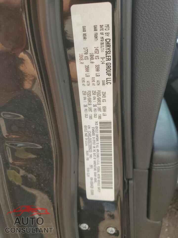 DODGE DURANGO 2014 - 1C4RDJDG5EC599623