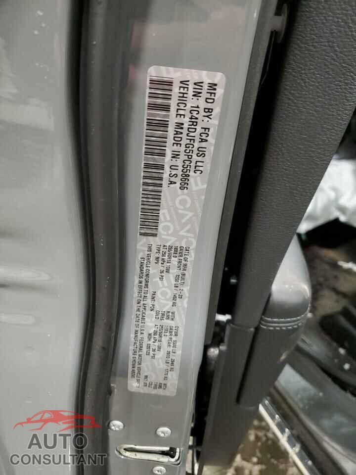 DODGE DURANGO 2023 - 1C4RDJFG5PC558666