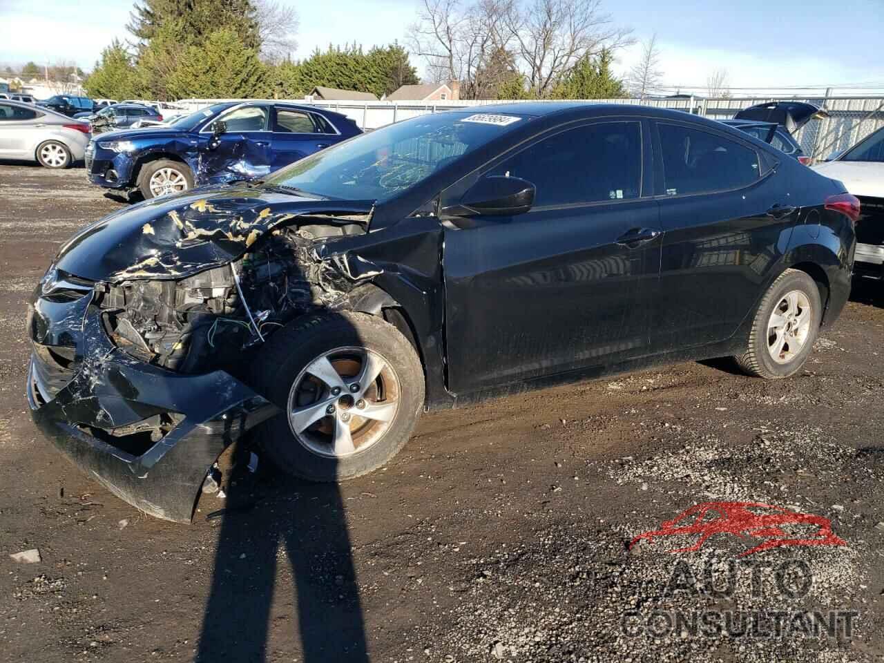 HYUNDAI ELANTRA 2014 - 5NPDH4AE9EH538444