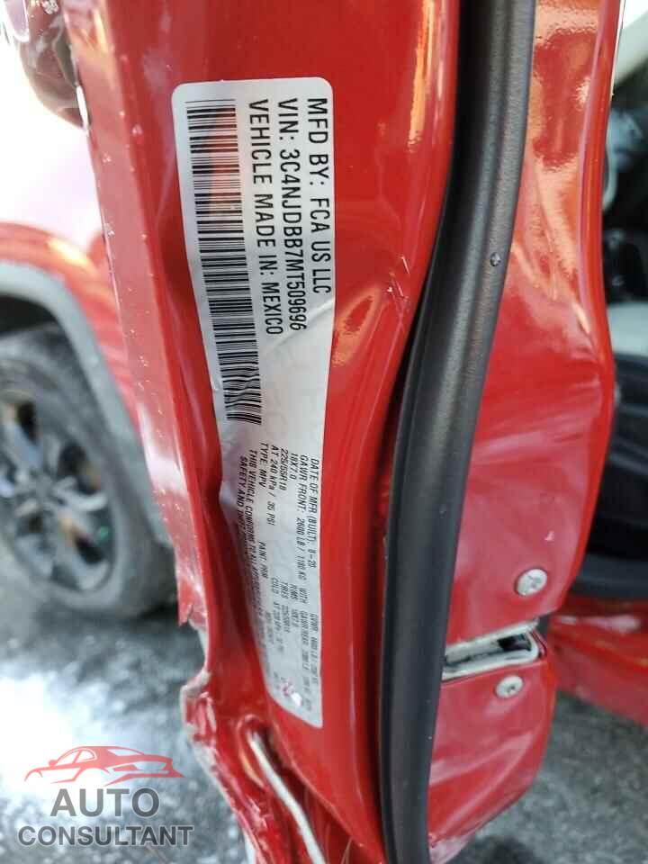 JEEP COMPASS 2021 - 3C4NJDBB7MT509696