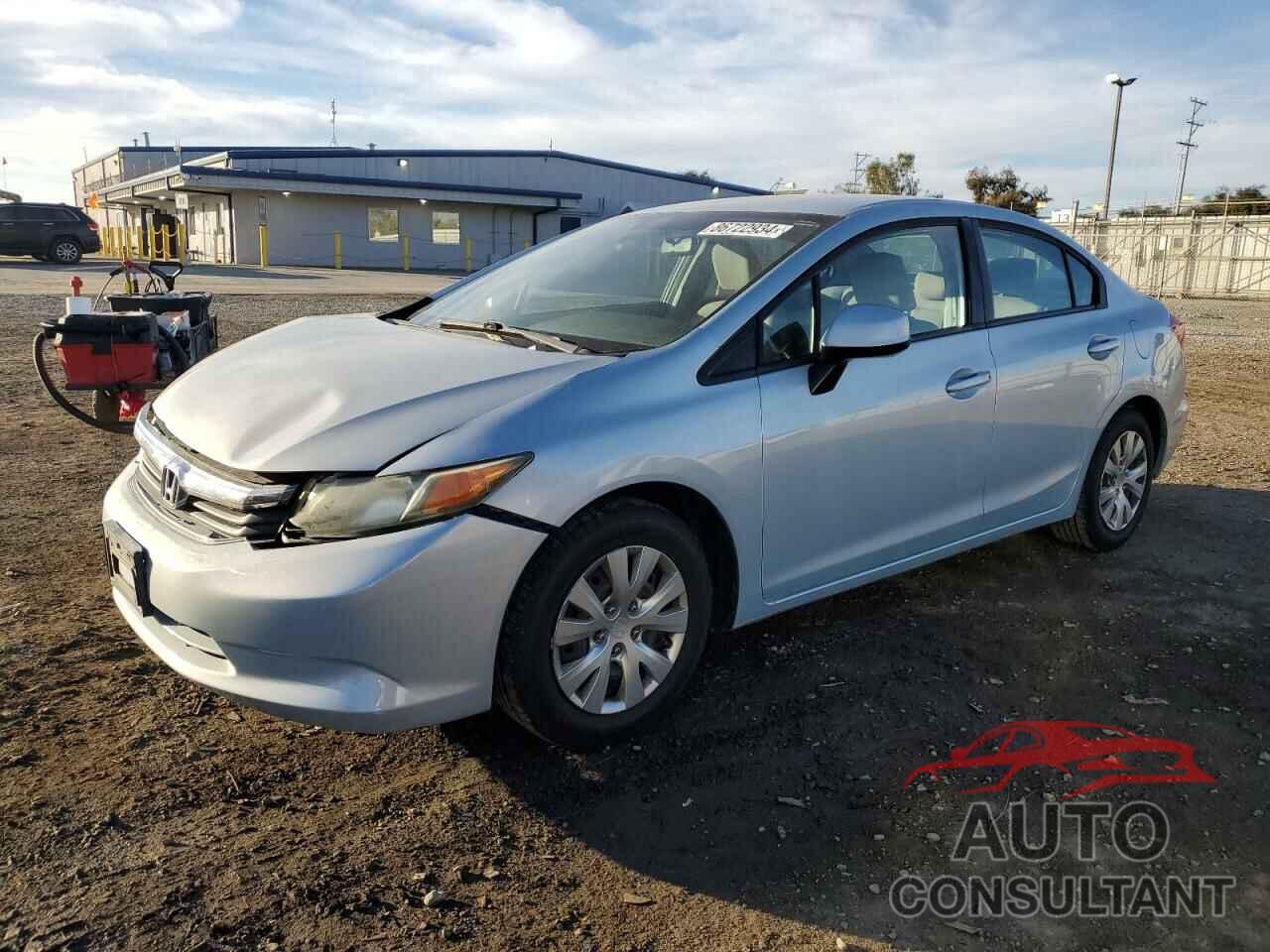 HONDA CIVIC 2012 - 19XFB2F54CE303457