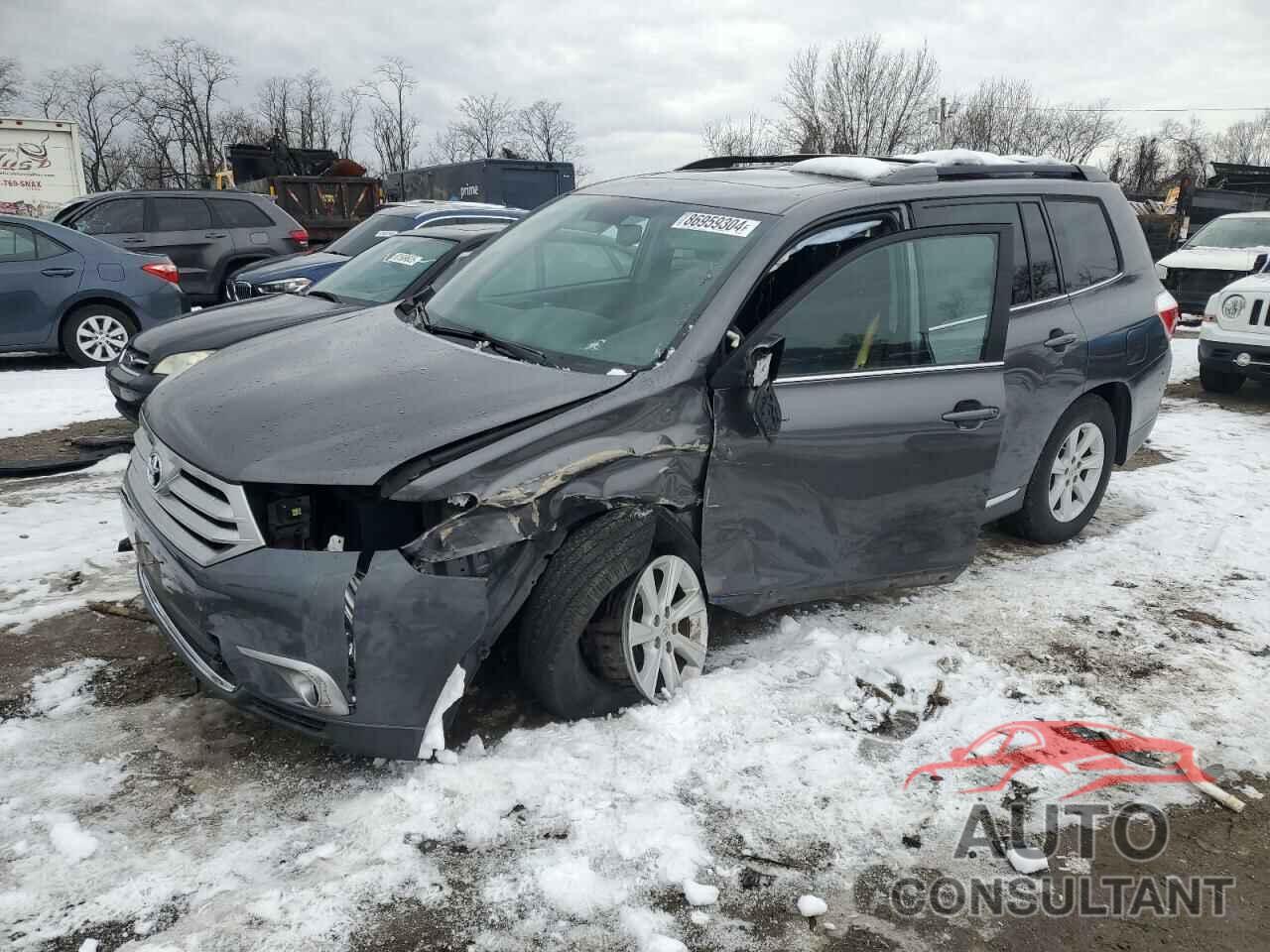 TOYOTA HIGHLANDER 2012 - 5TDBK3EH3CS099384