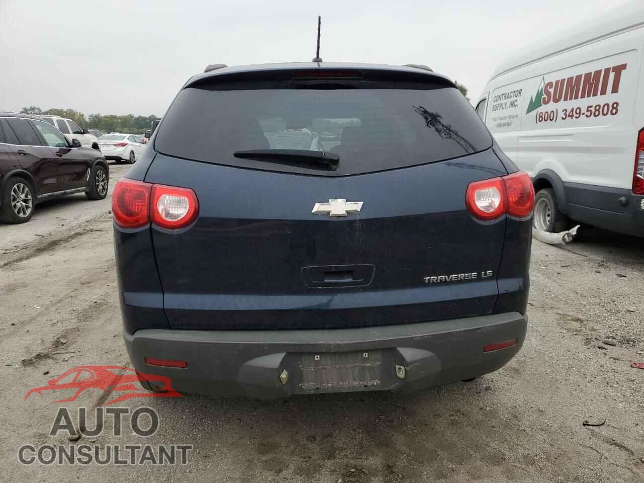 CHEVROLET TRAVERSE 2012 - 1GNKRFEDXCJ222628