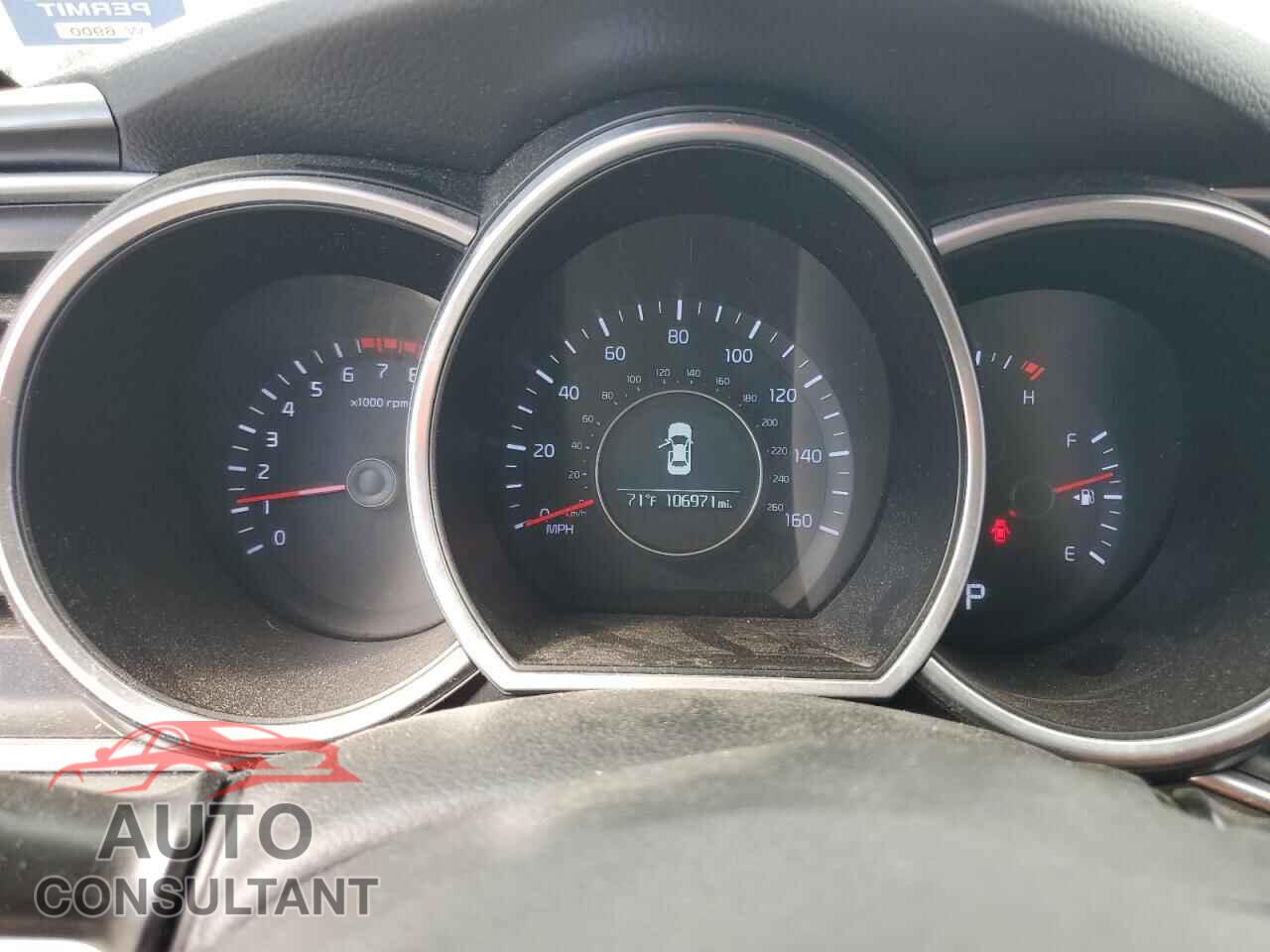 KIA OPTIMA 2015 - KNAGM4A70F5536719