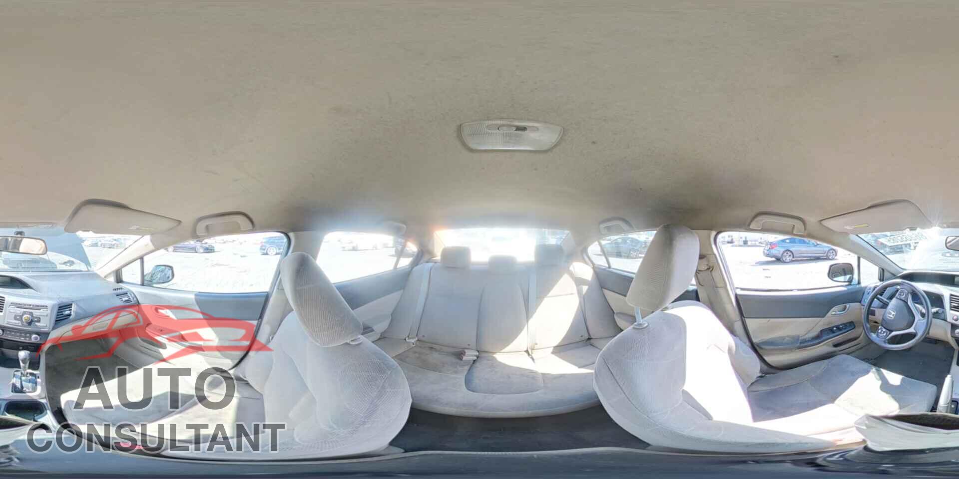 HONDA CIVIC 2012 - 19XFB2F55CE339450