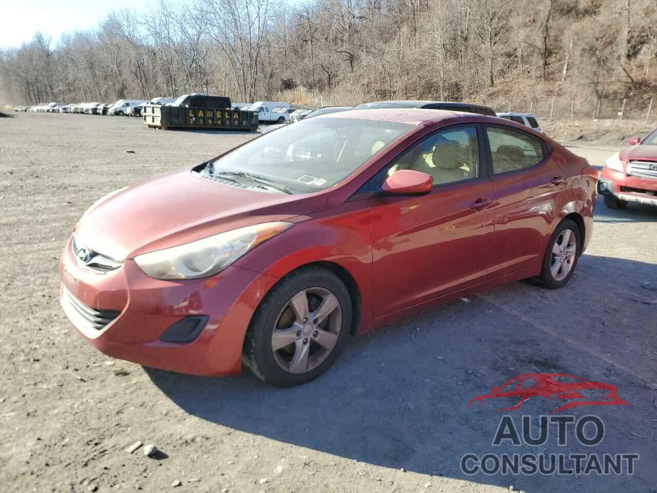 HYUNDAI ELANTRA 2011 - KMHDH4AE1BU115337