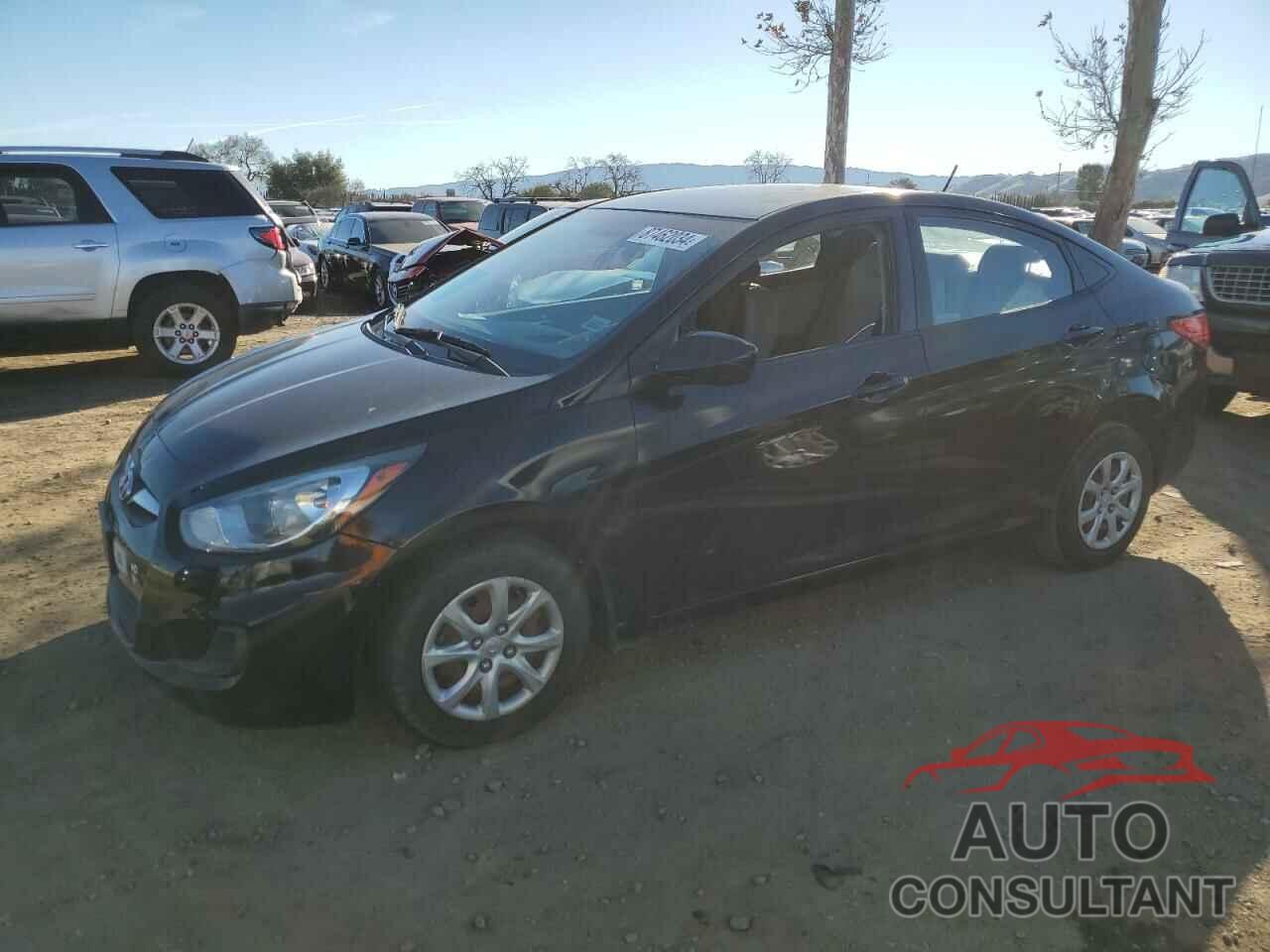 HYUNDAI ACCENT 2013 - KMHCT4AE7DU323509