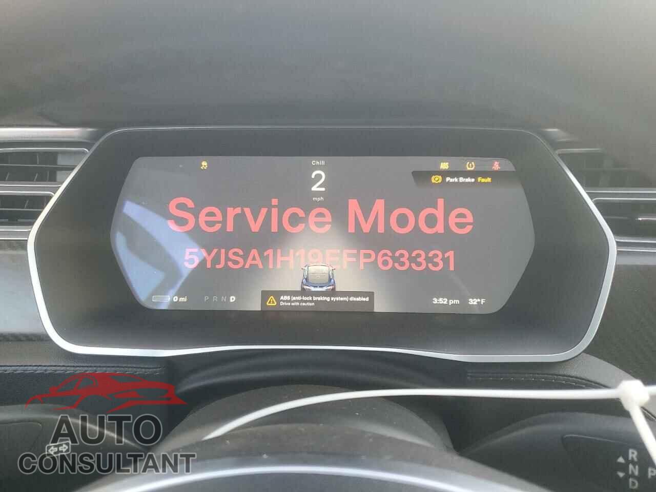 TESLA MODEL S 2014 - 5YJSA1H19EFP63331
