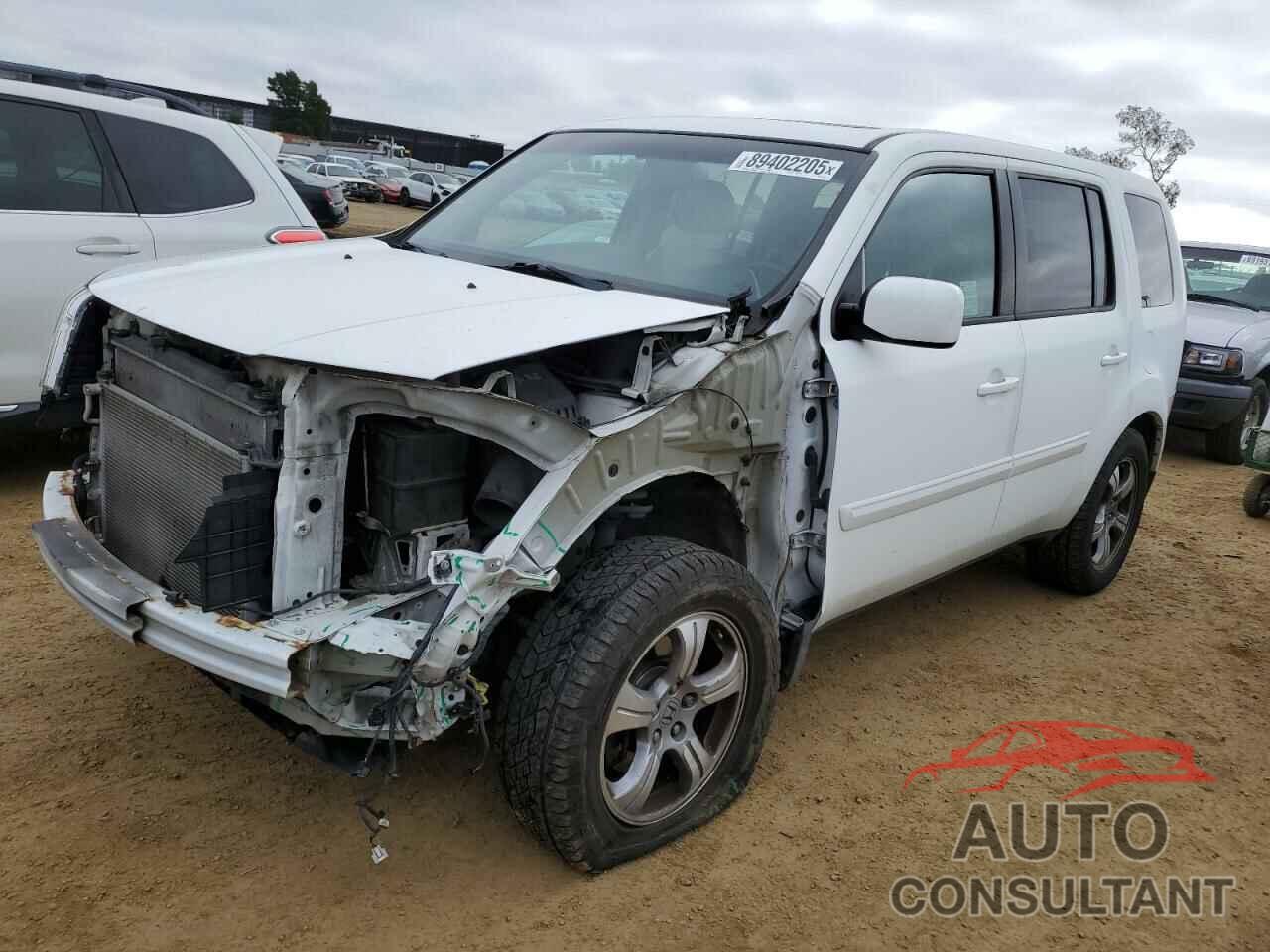 HONDA PILOT 2012 - 5FNYF3H57CB017144