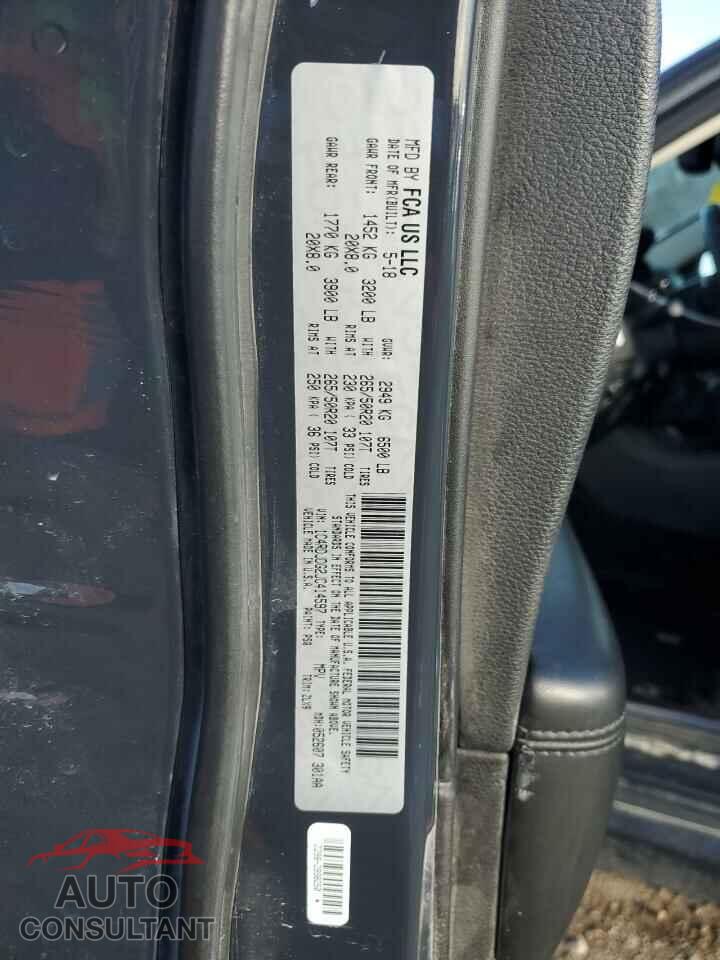 DODGE DURANGO 2018 - 1C4RDJDG2JC414597