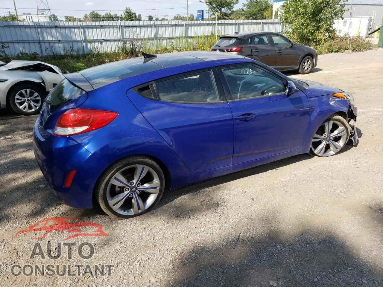 HYUNDAI VELOSTER 2012 - KMHTC6AD2CU076367