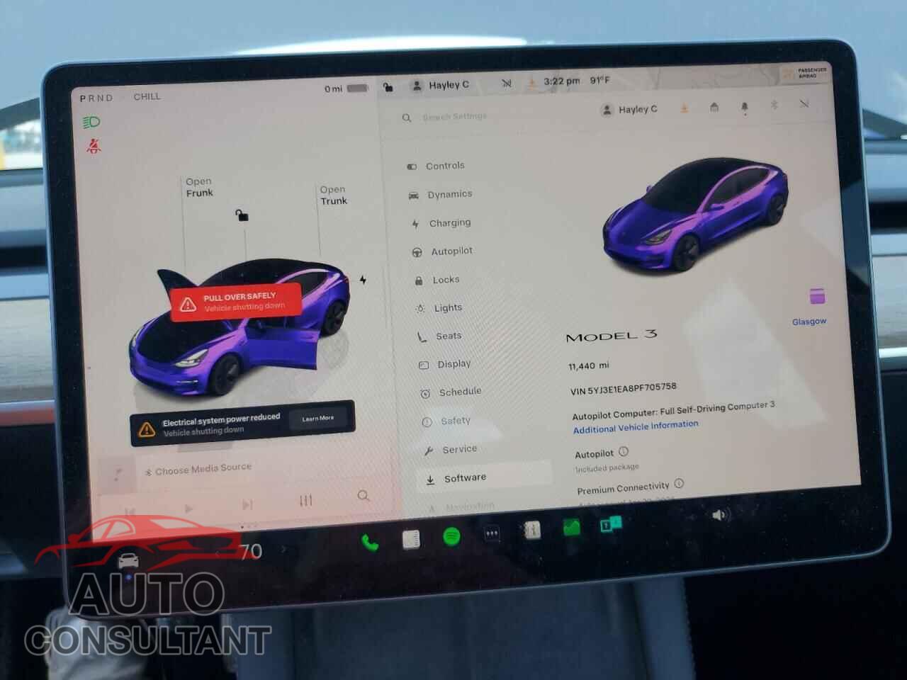 TESLA MODEL 3 2023 - 5YJ3E1EA8PF705758
