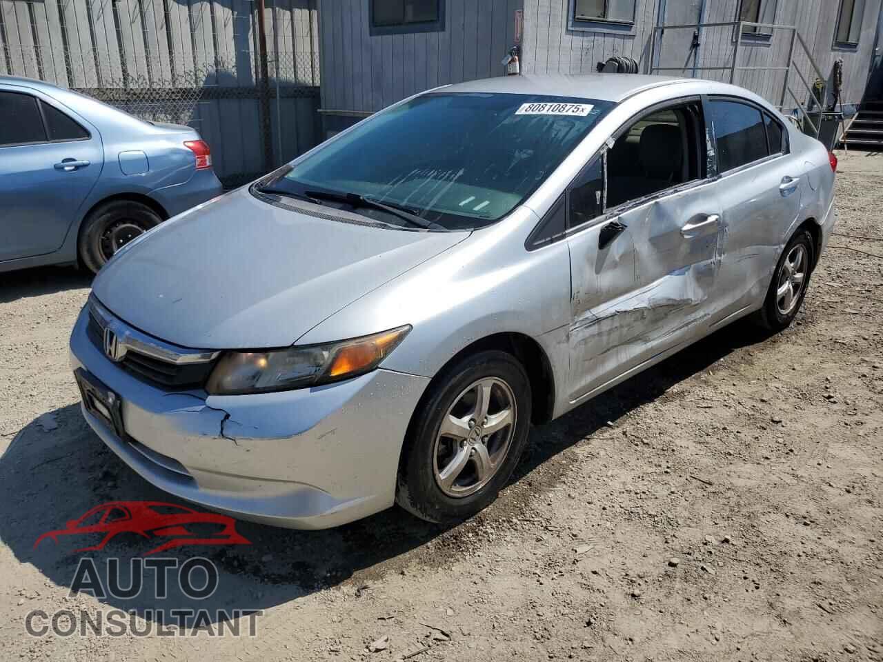 HONDA CIVIC 2012 - 19XFB2F59CE013733