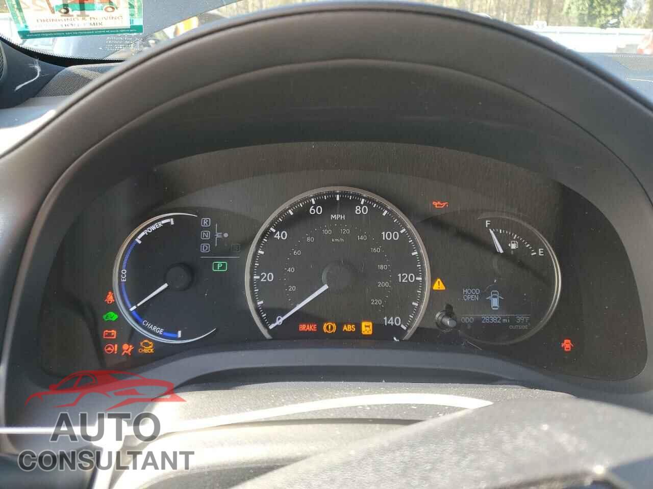 LEXUS CT 200 2014 - JTHKD5BH7E2184523