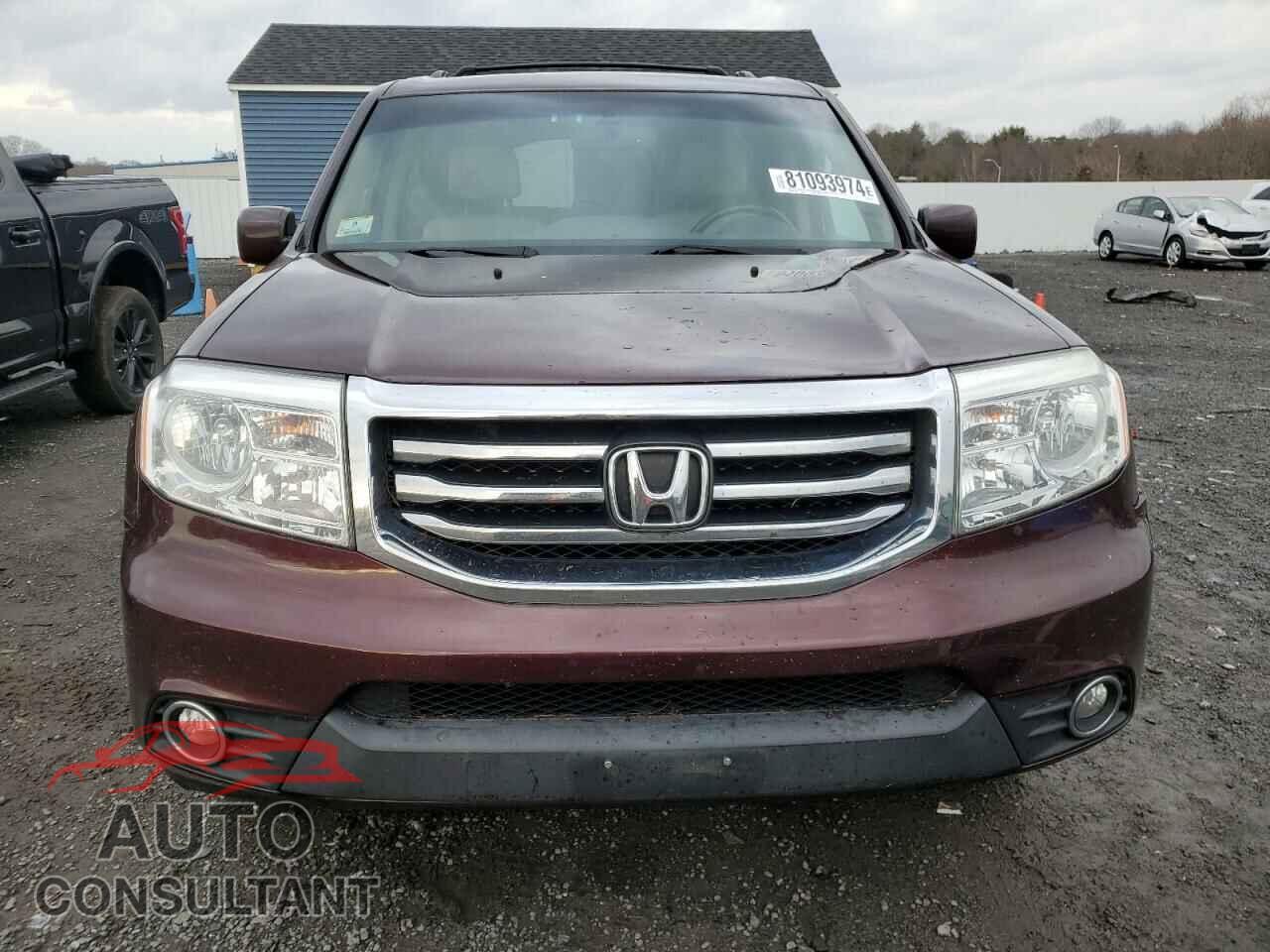 HONDA PILOT 2014 - 5FNYF4H5XEB028177