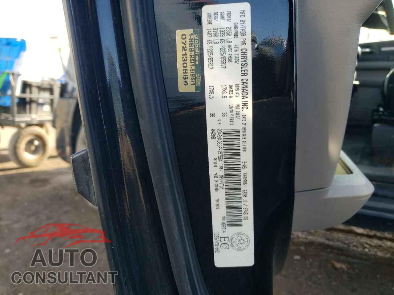 DODGE CARAVAN 2010 - 2D4RN4DE6AR157564