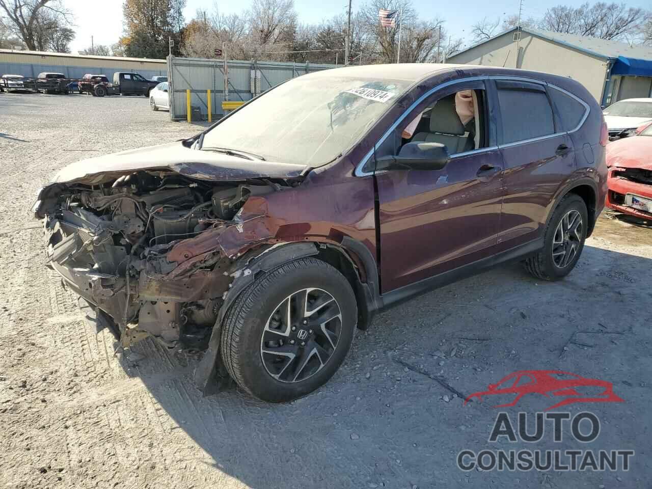 HONDA CRV 2016 - 5J6RM4H44GL127833