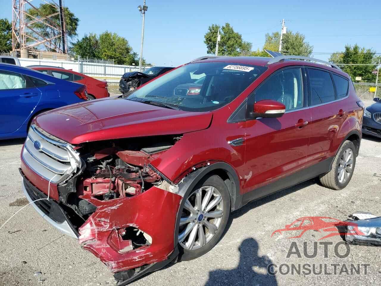 FORD ESCAPE 2017 - 1FMCU9J99HUE14350