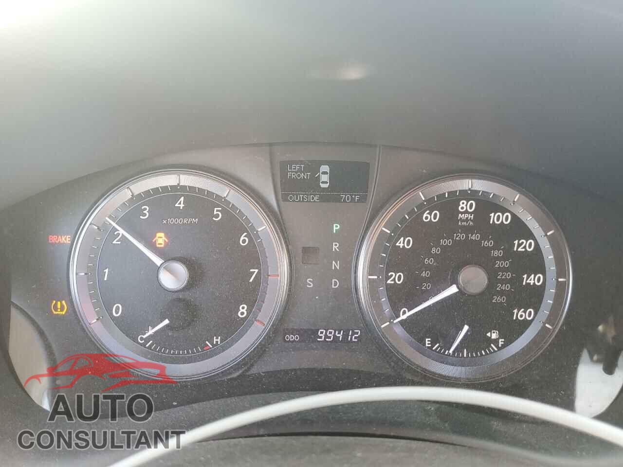 LEXUS ES350 2011 - JTHBK1EG8B2432209
