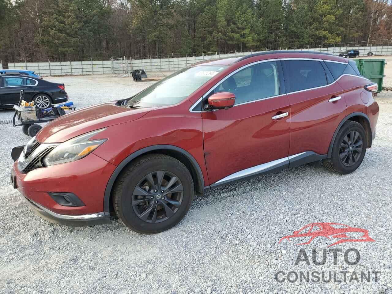 NISSAN MURANO 2018 - 5N1AZ2MH5JN138591