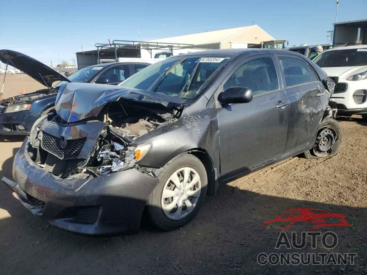 TOYOTA COROLLA CR 2009 - JTDBL40EX99033793