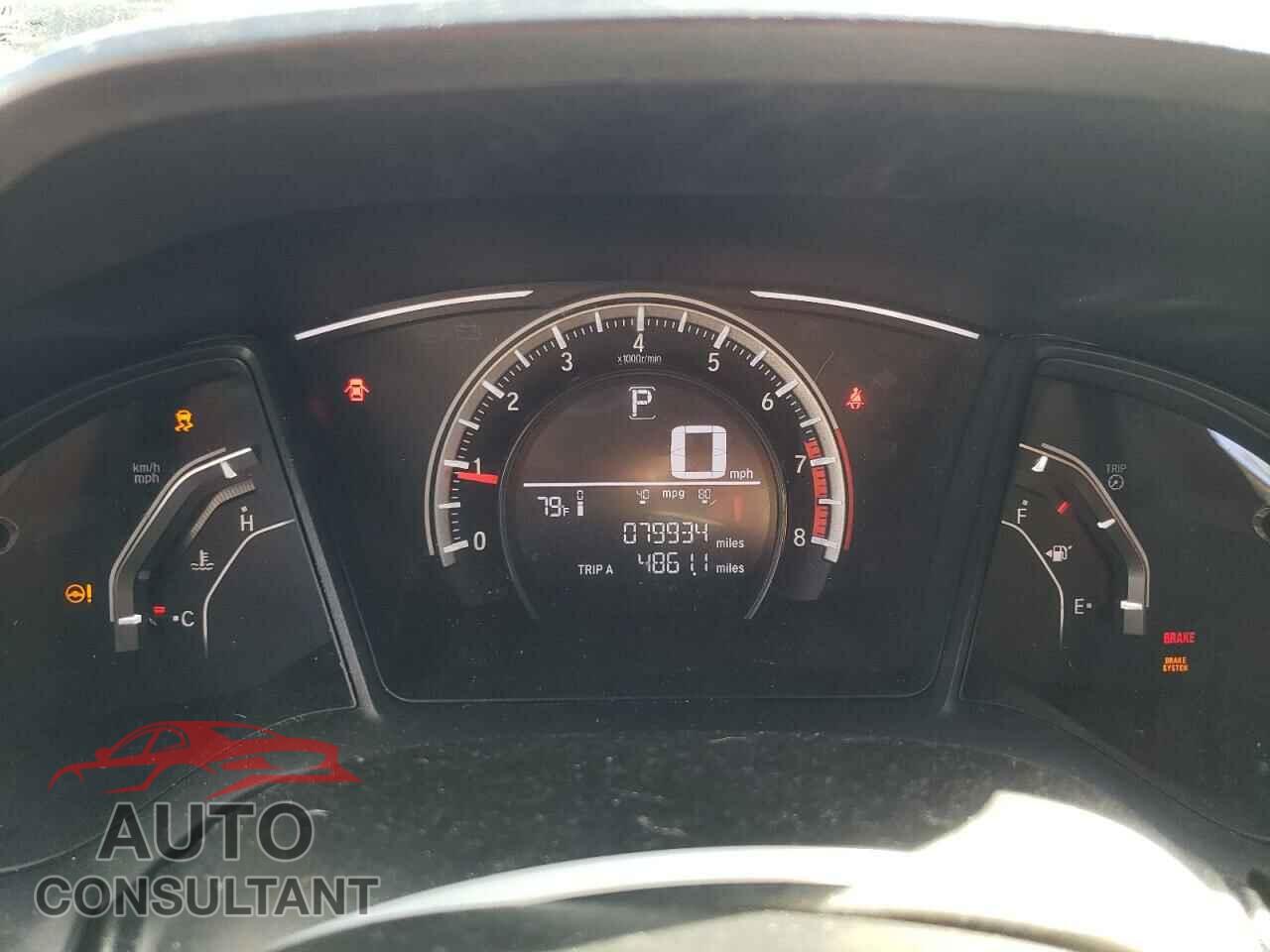 HONDA CIVIC 2017 - 19XFC2F52HE020396