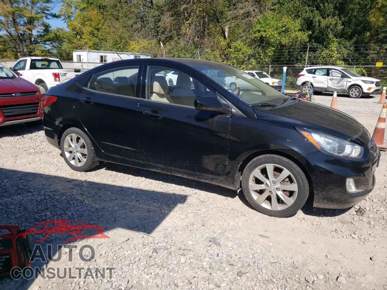 HYUNDAI ACCENT 2012 - KMHCU4AE0CU078497
