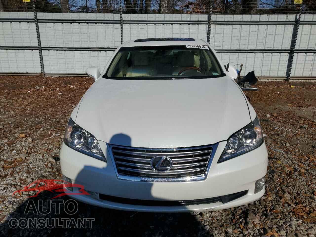 LEXUS ES350 2011 - JTHBK1EG0B2425691