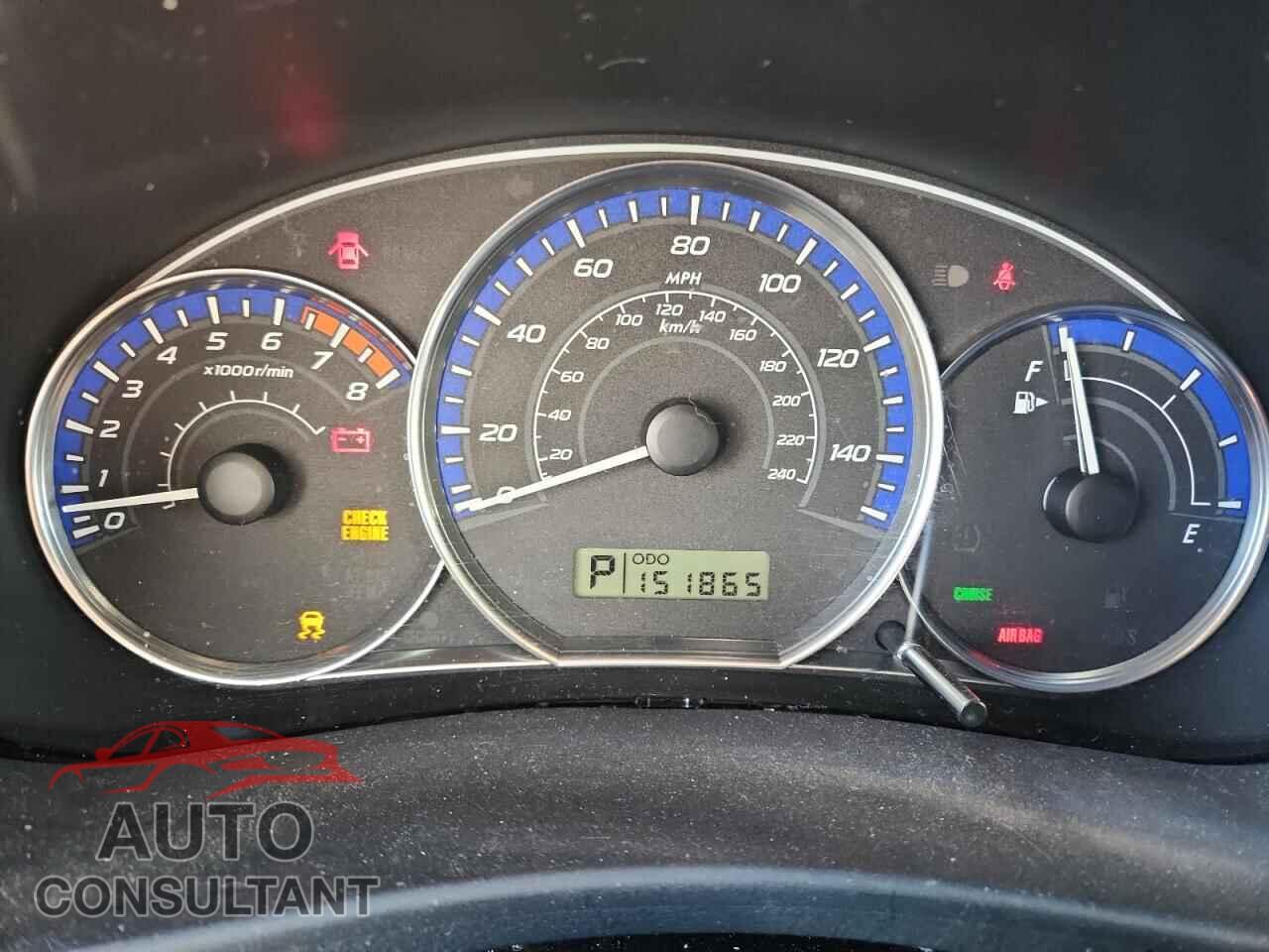 SUBARU FORESTER 2011 - JF2SHBDC9BH764906